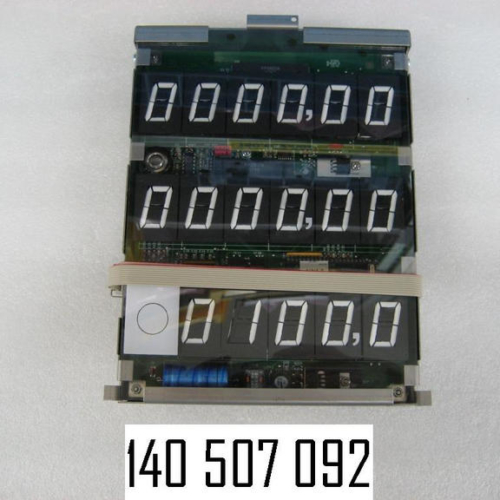 140507092 - FLAP DISPLAY.EC2000 FP6 6/6/5 F.MPD, CABLE 1M, WORKS TESTED